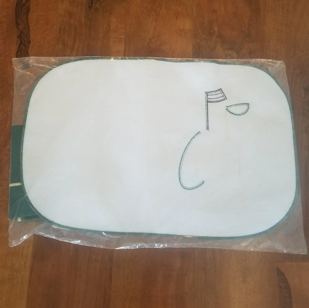 NWT Vintage Heritage Linen Sidekick Placemat Golf